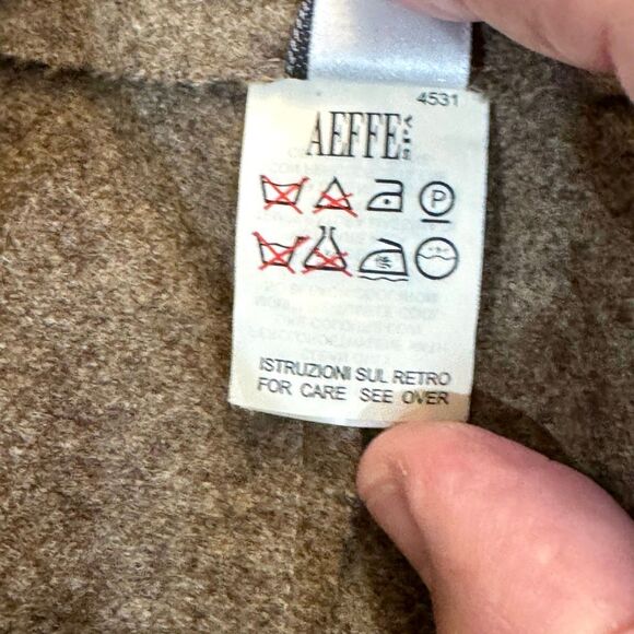 Philosophy by Alberta Ferreti Brown Wool Skirt. - Picture 6 of 8